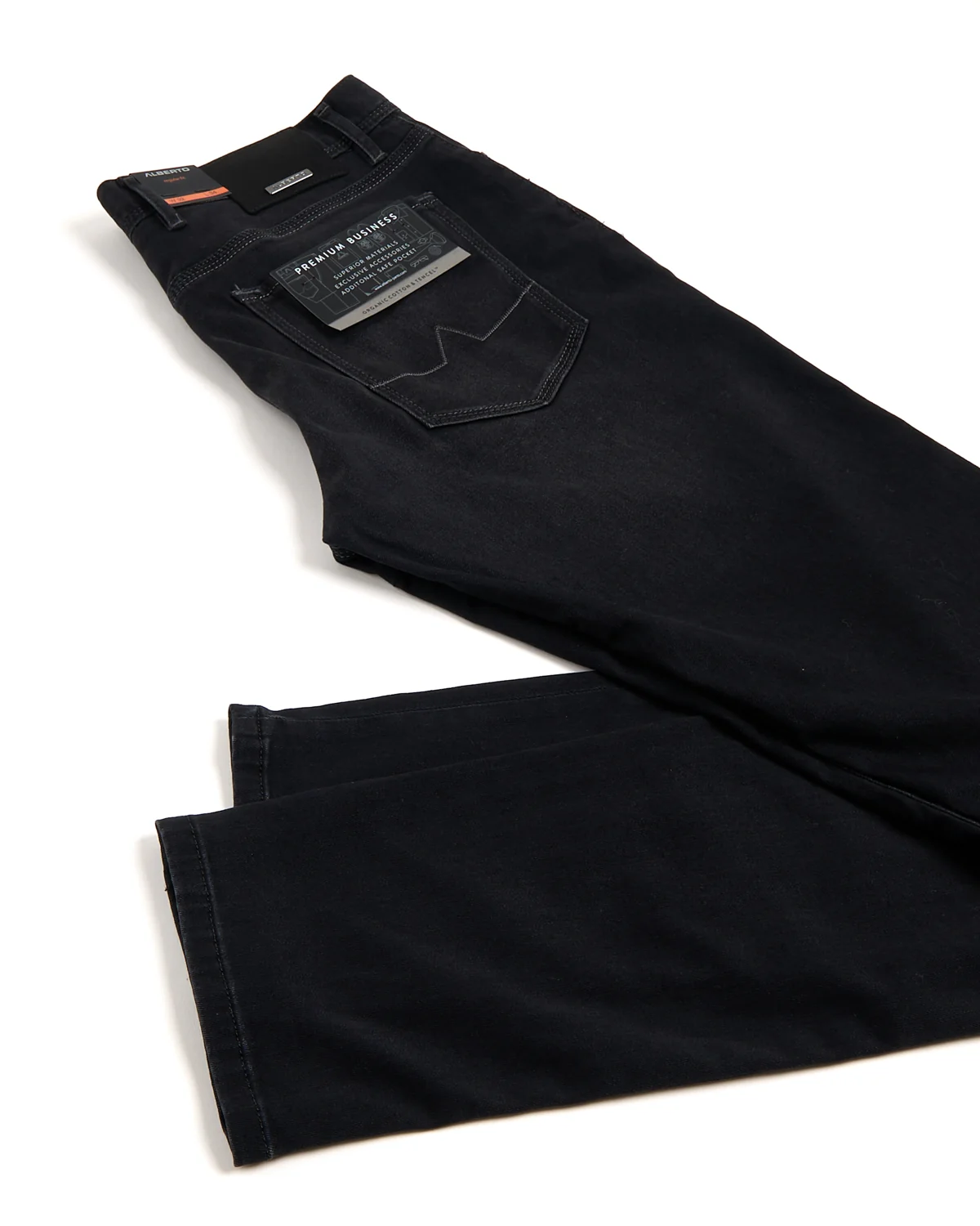 Cotton & Tencel Premium Business Denim Jeans - Image 7