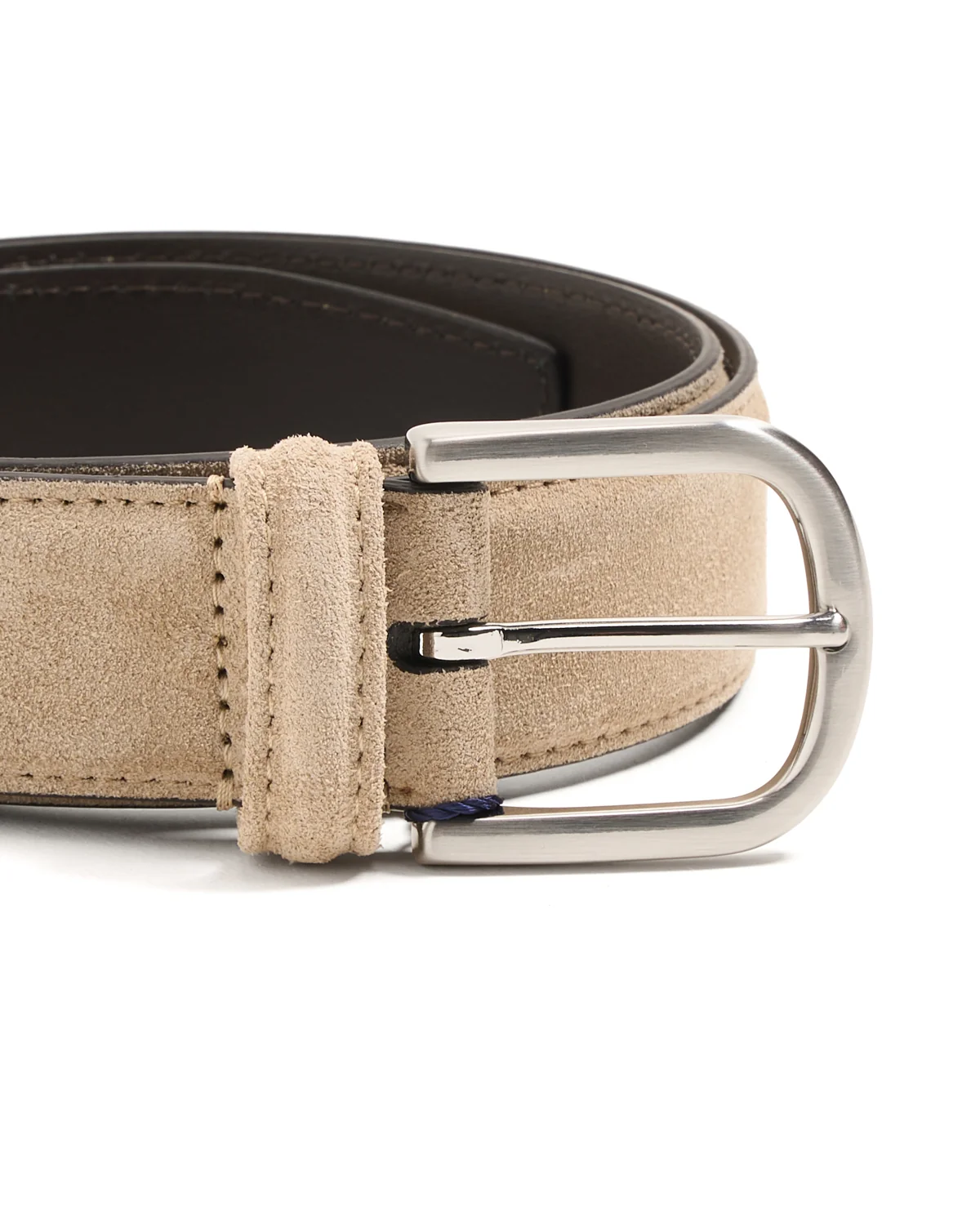 Tan Ultra Soft Suede Belt - Image 2