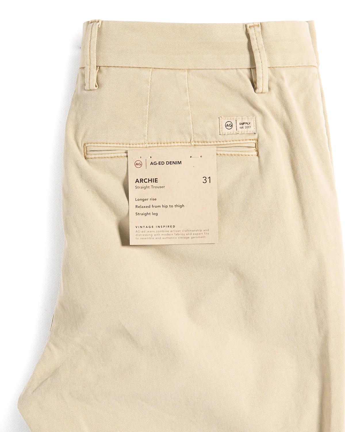 Archie 5 Years Sulfur Dune Khaki Trousers - Image 5