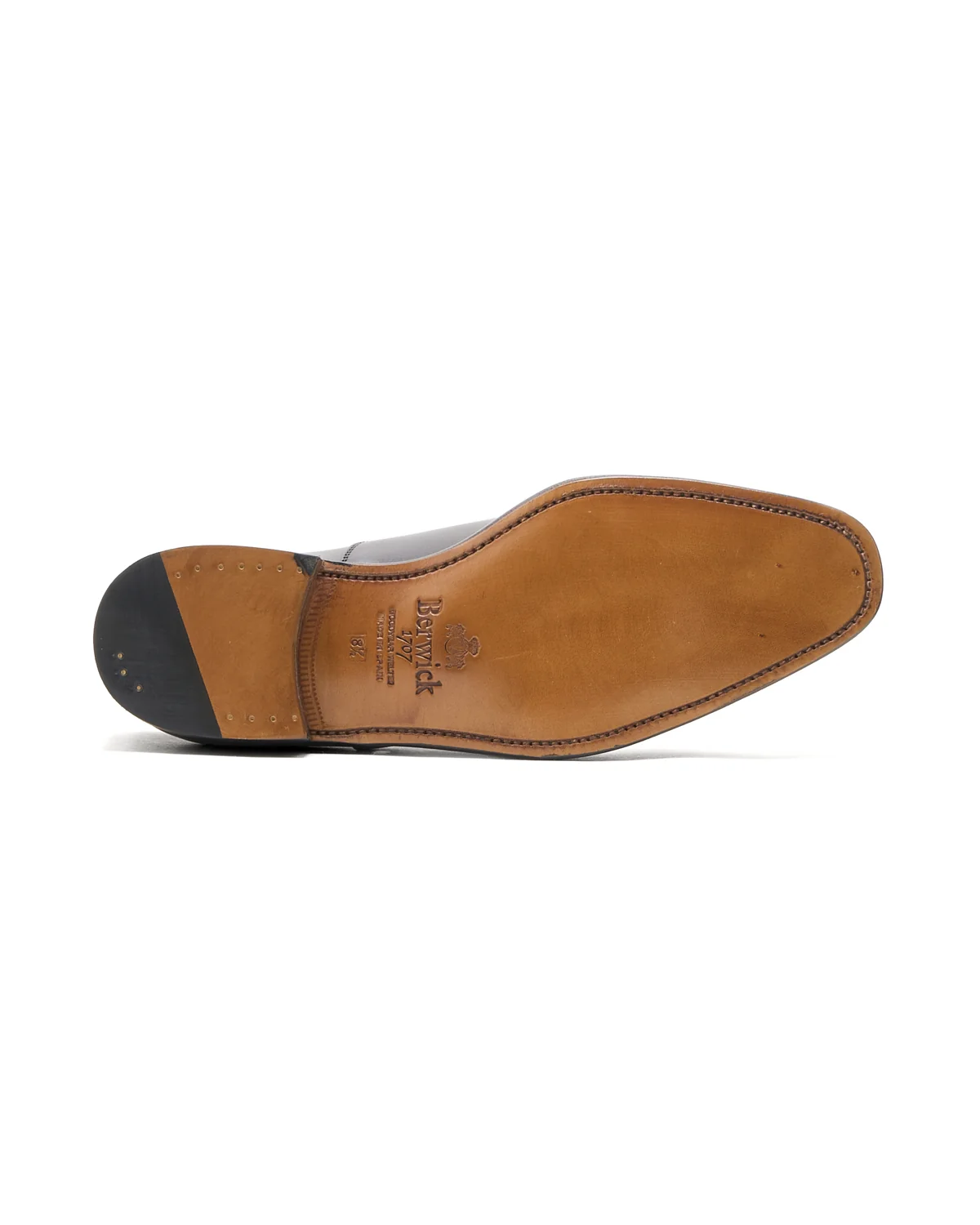 Black Cap Toe Oxford Dress Shoe - Image 4