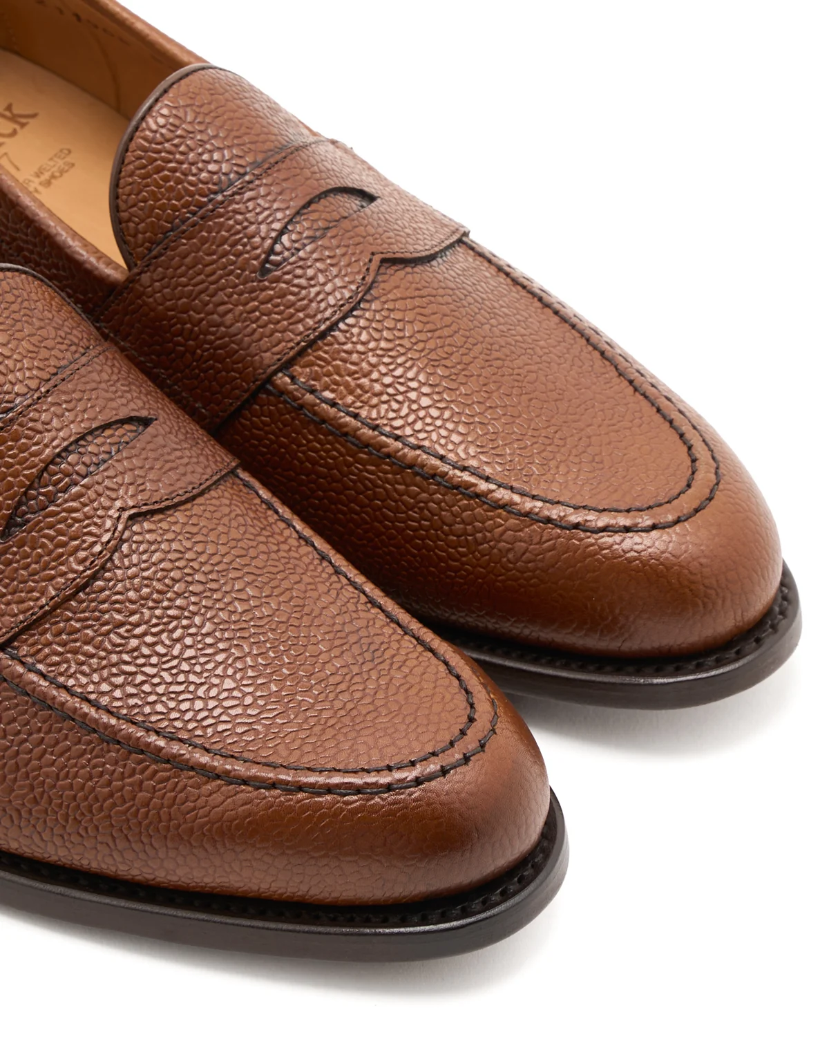 Country Calf Leather Sole Loafers - Image 5