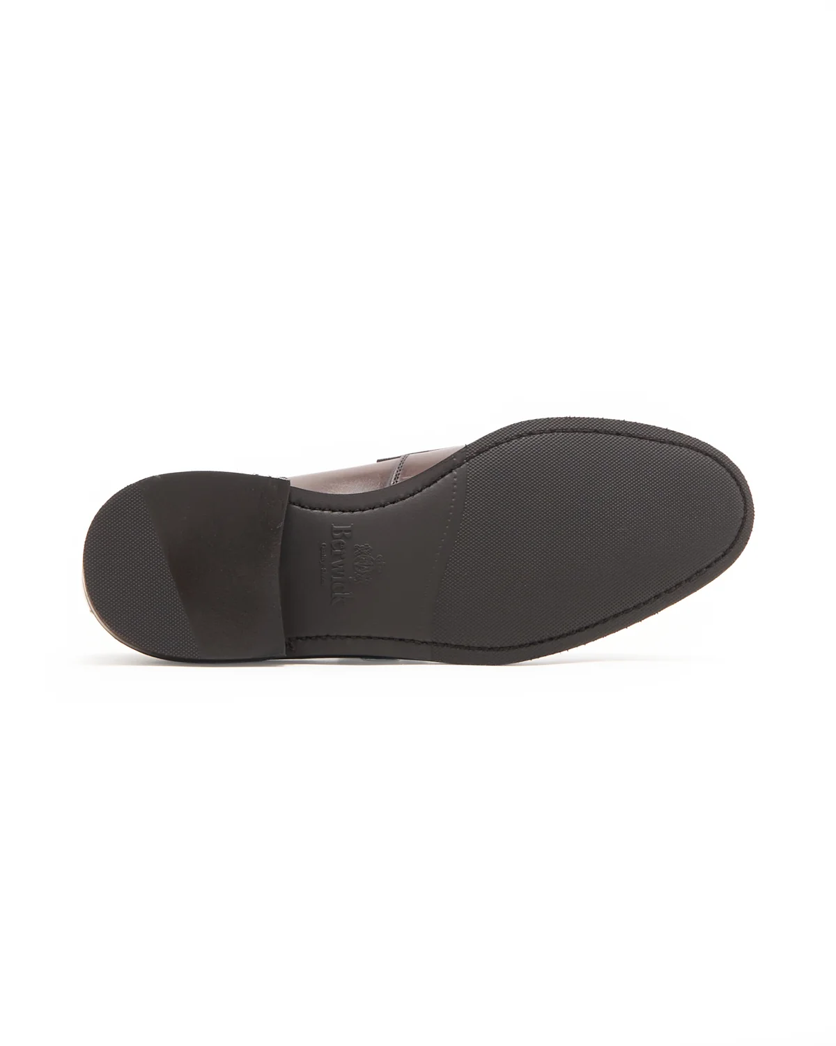 Dark Brown Rubber Sole Loafers - Image 6