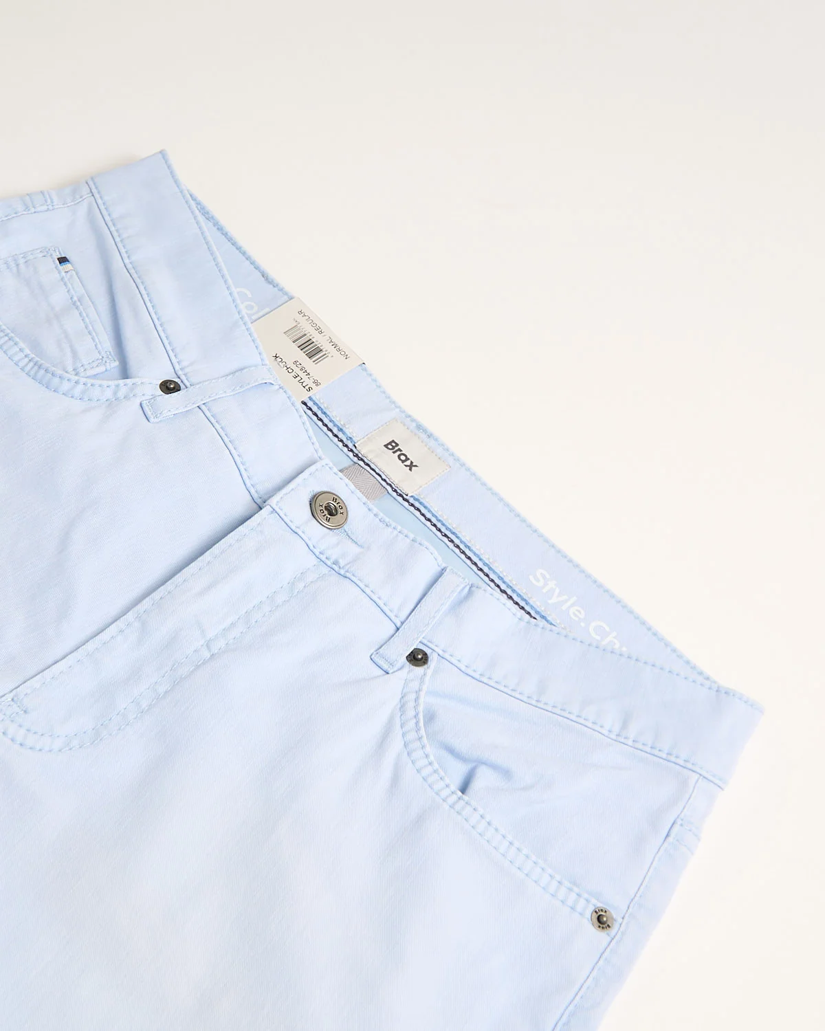 Sky Blue Chuck Hi-Flex Light 5 Pocket Pants - Image 5