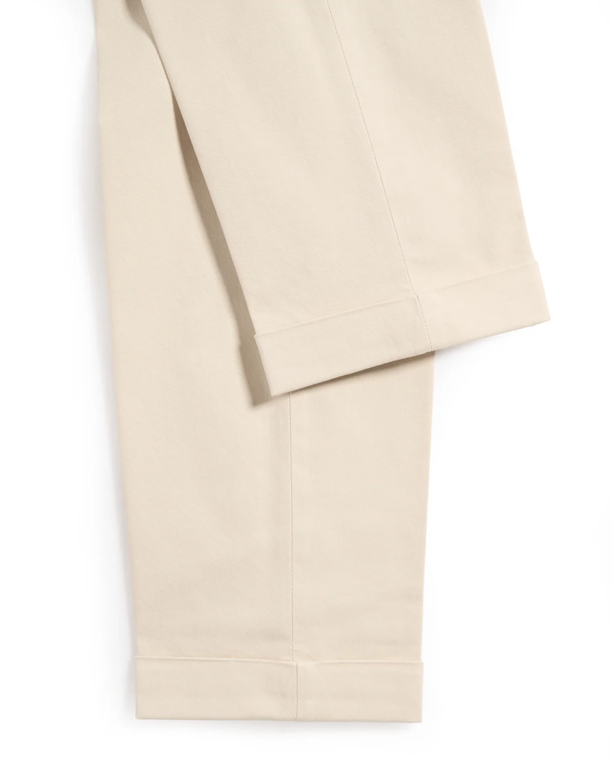 Cotton Tencel All-Season Twill Casual Pants - Image 6