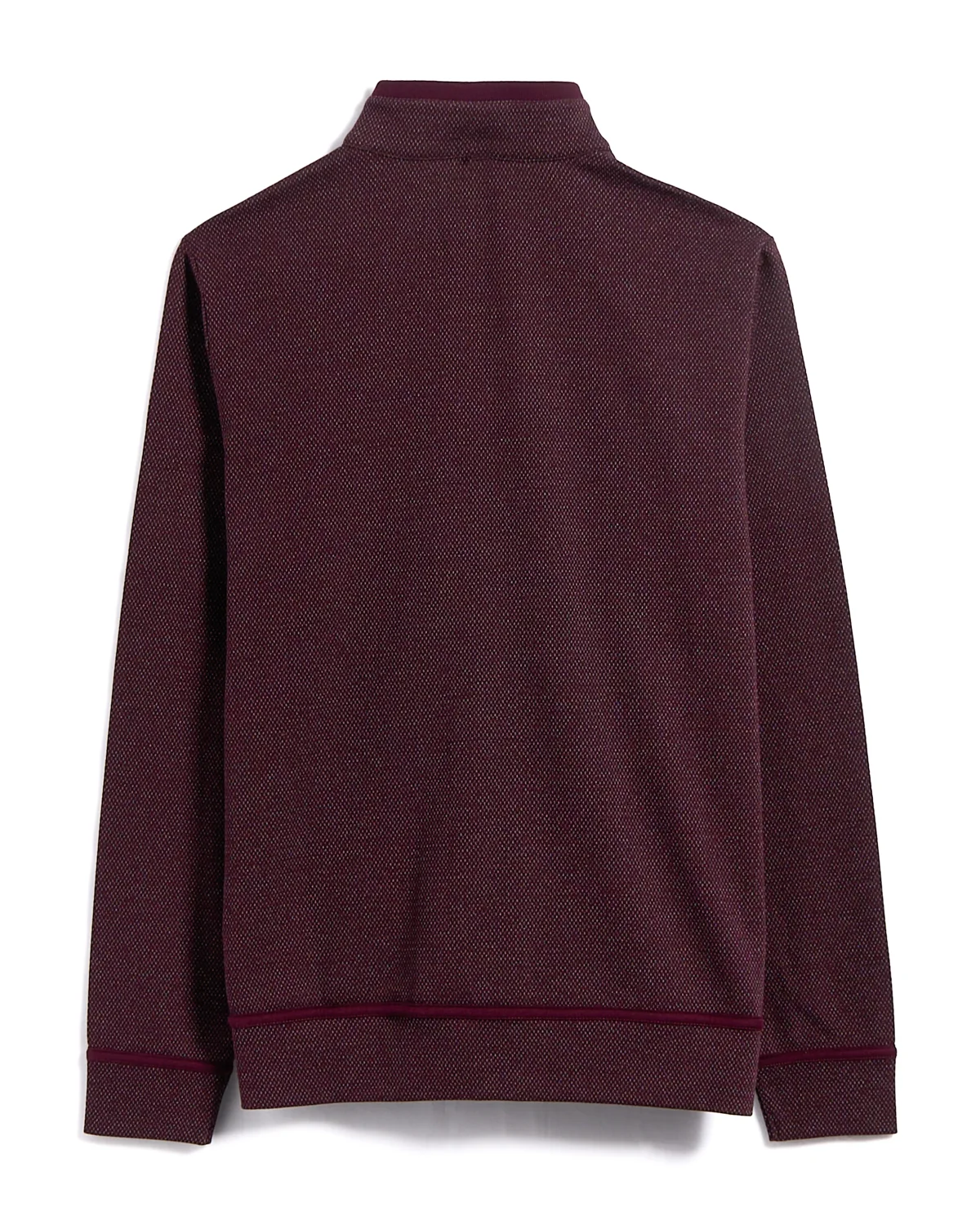 Sporty Cotton Jersey Full Zip Sweater Jacket - Image 3