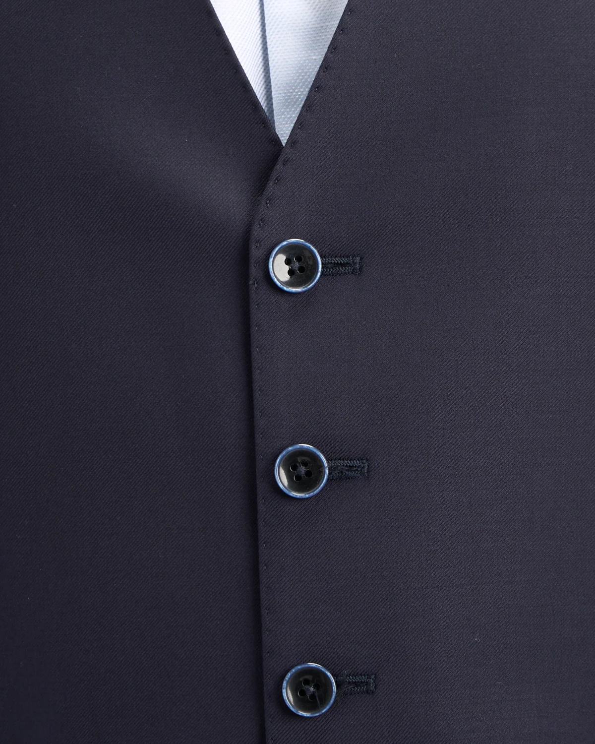 'George' Navy Vest - Image 6