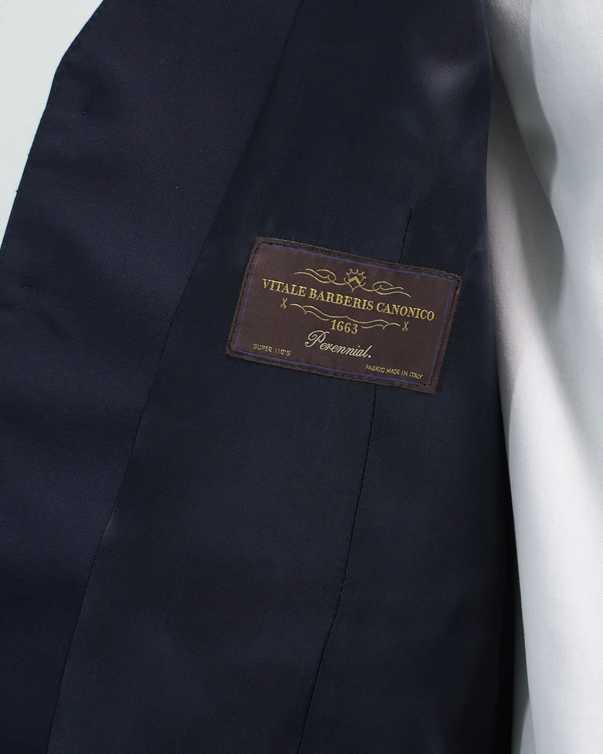 'George' Navy Vest - Image 7