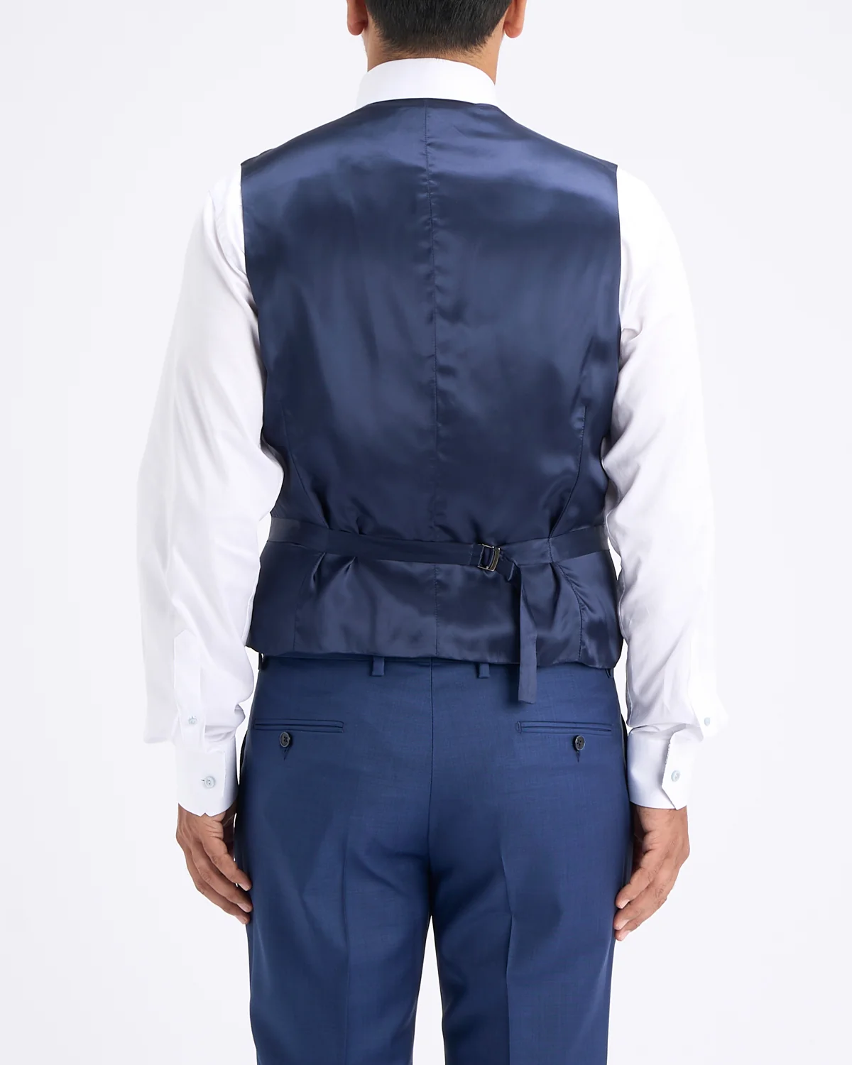 'George' Royal Blue Vest - Image 3