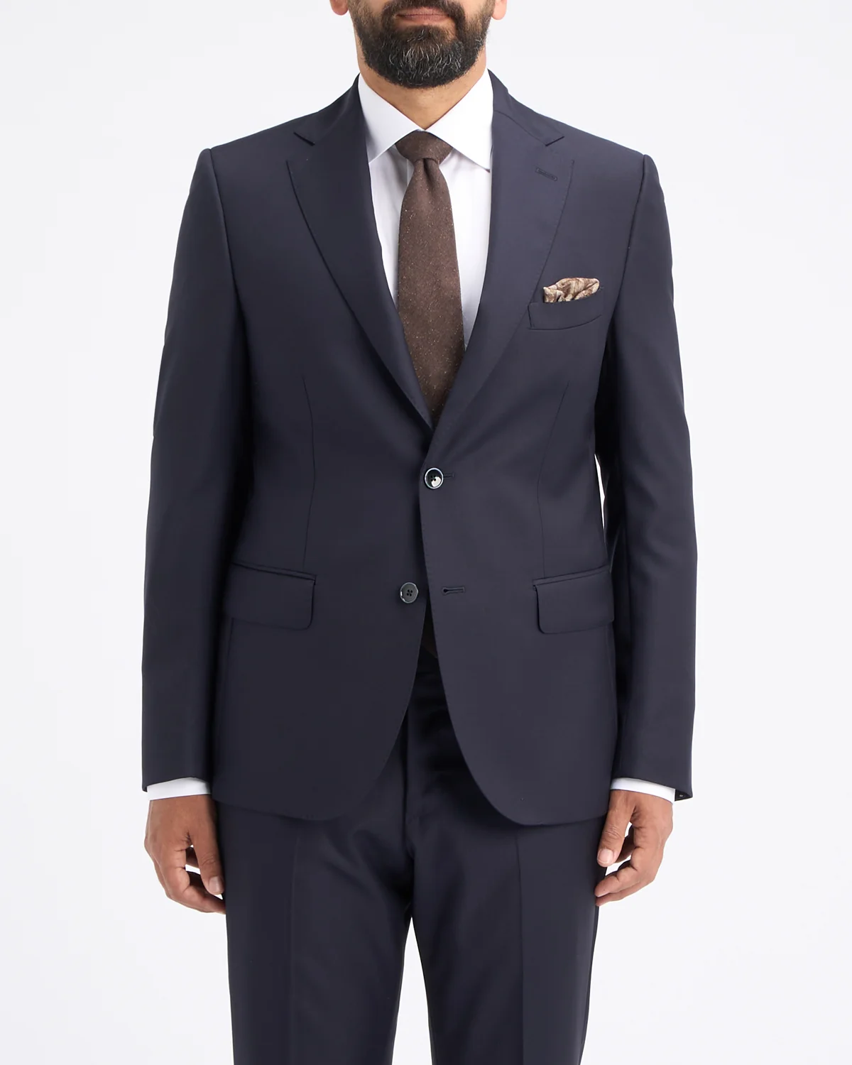'Owen' Navy Suit Jacket - Image 3
