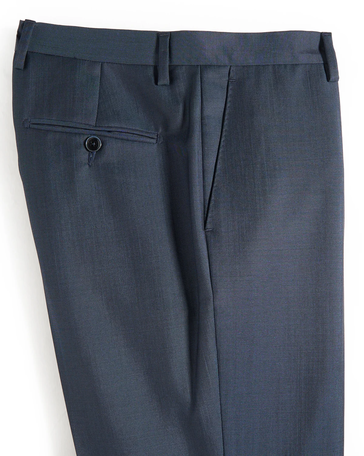 'Paul 2' Steel Blue Dress Pant - Image 5