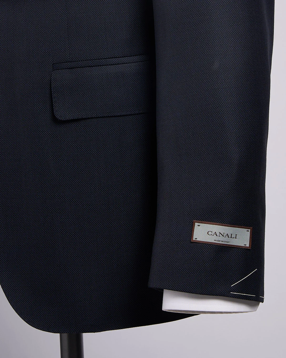 Super 130's Birdseye All Season Wool Suit - Image 4