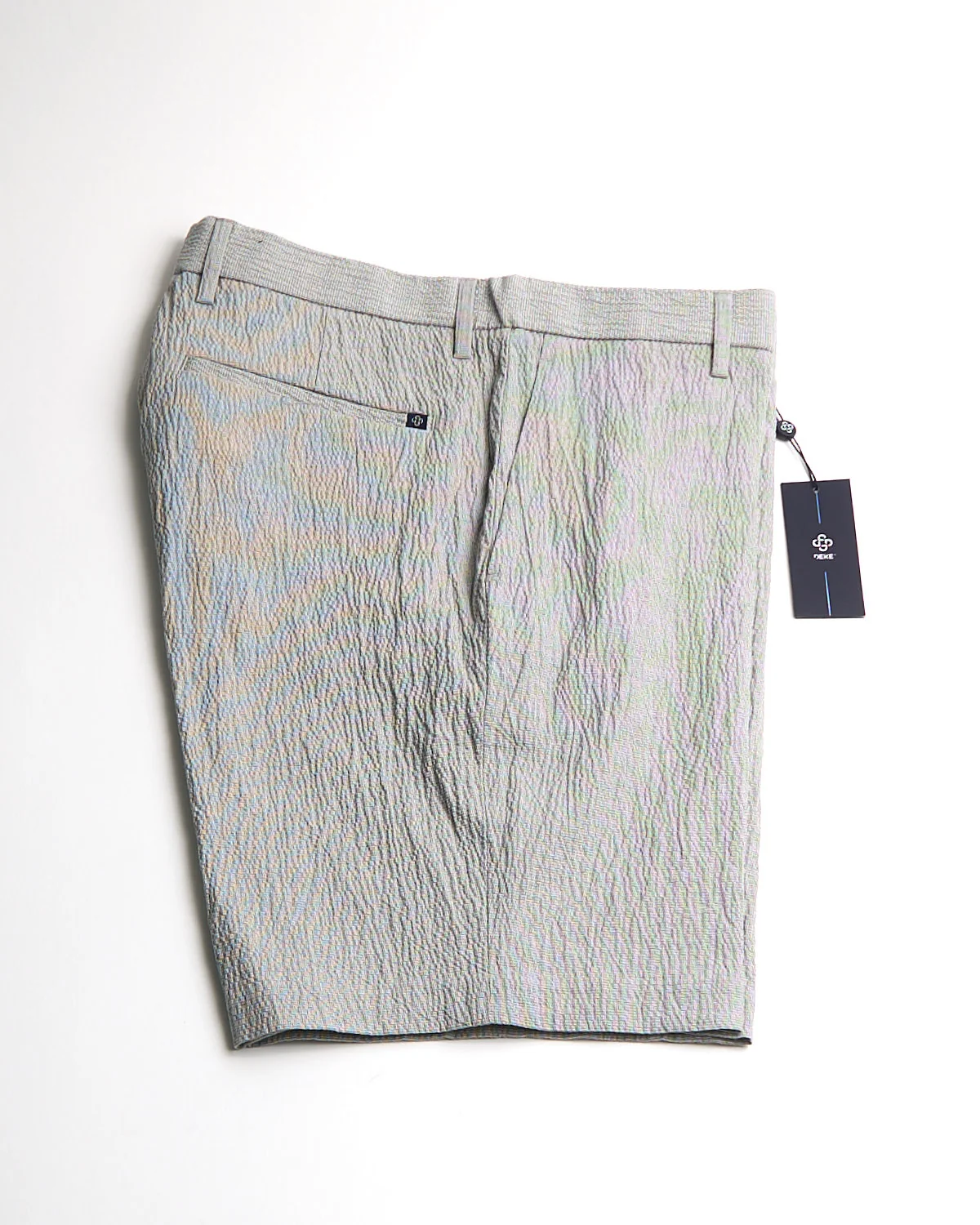 Supernatural Seersucker 'Oasis' Shorts - Image 7