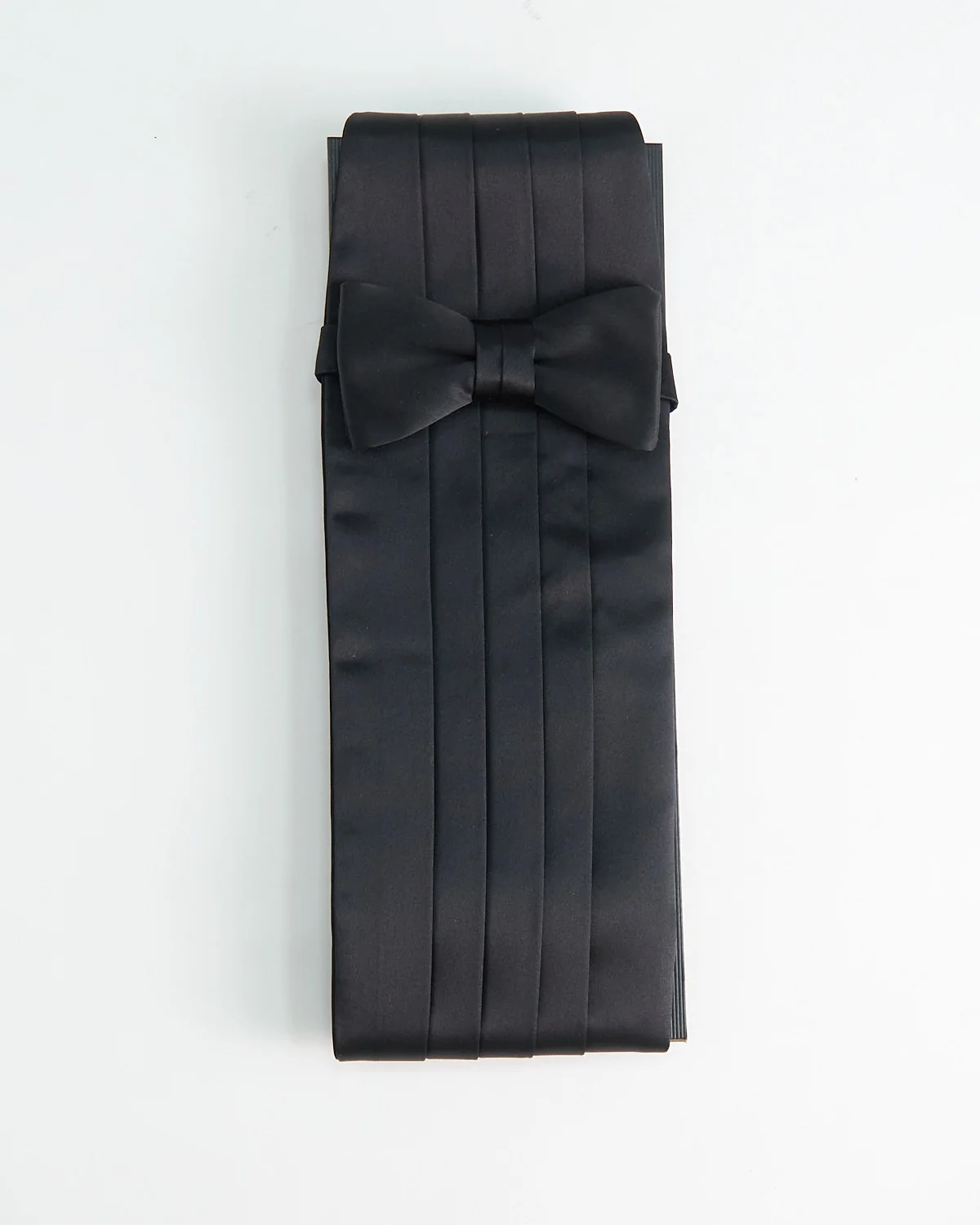 Silk Cummerbund & Pt Bowtie Set