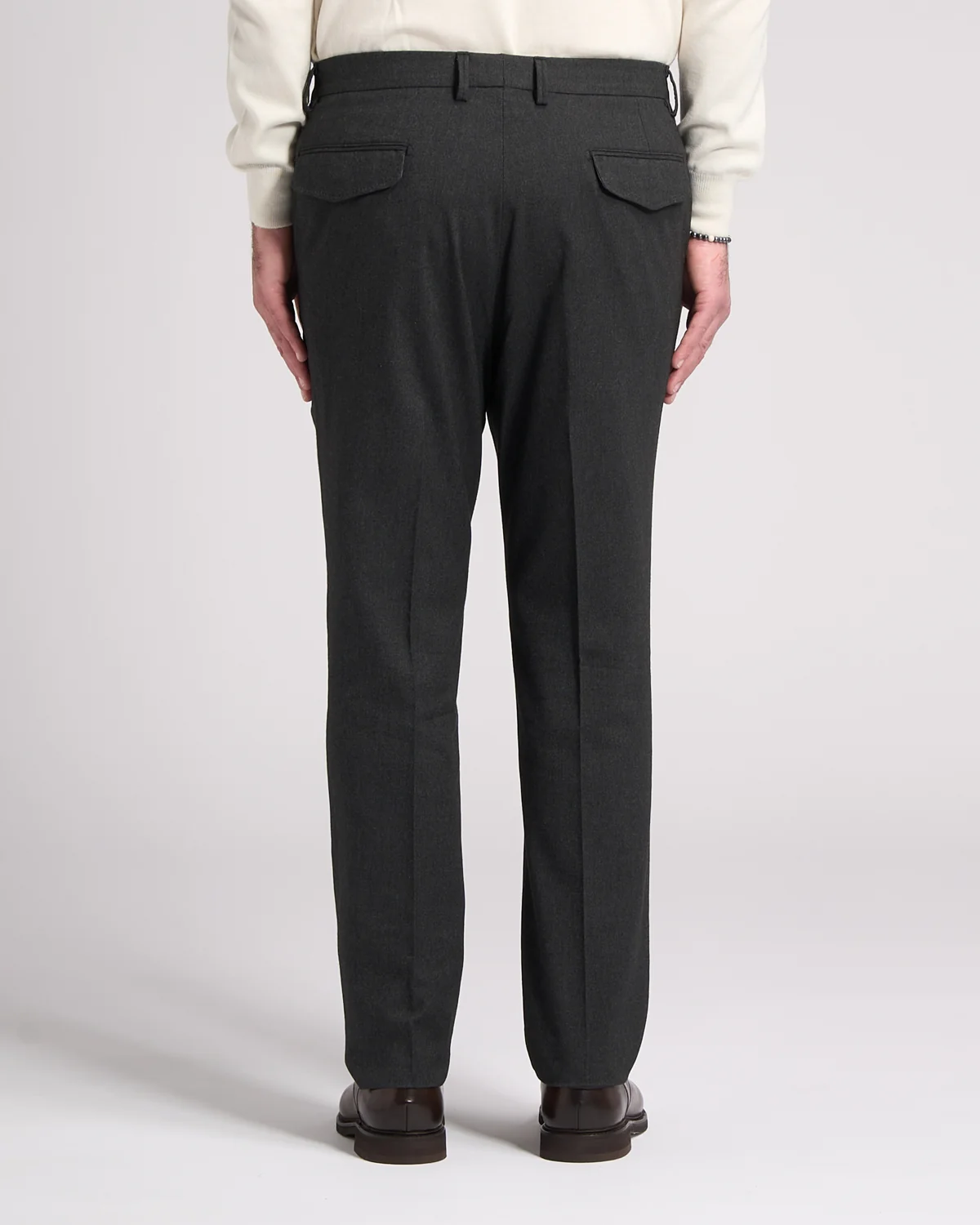Stretch Oxford Washable Dressy Casual Pants - Image 4