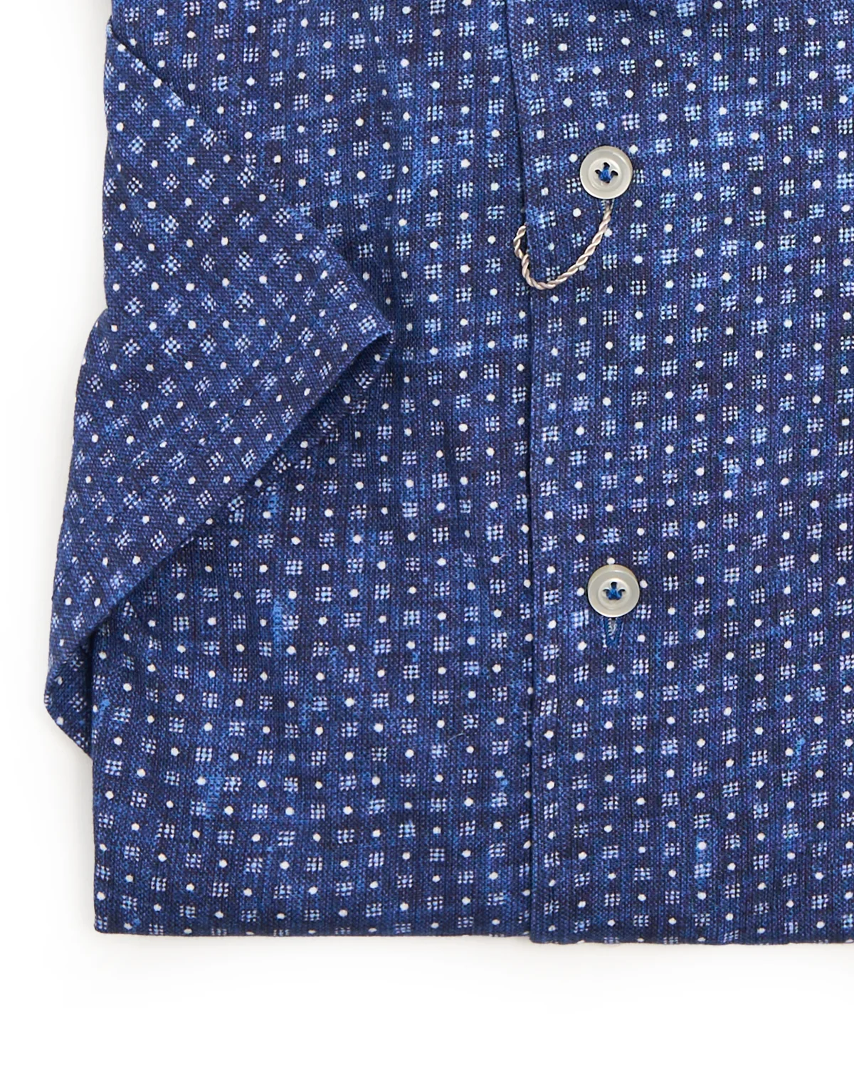 Short Sleeve Jersey Knit Modern Fit Shirt - Image 3