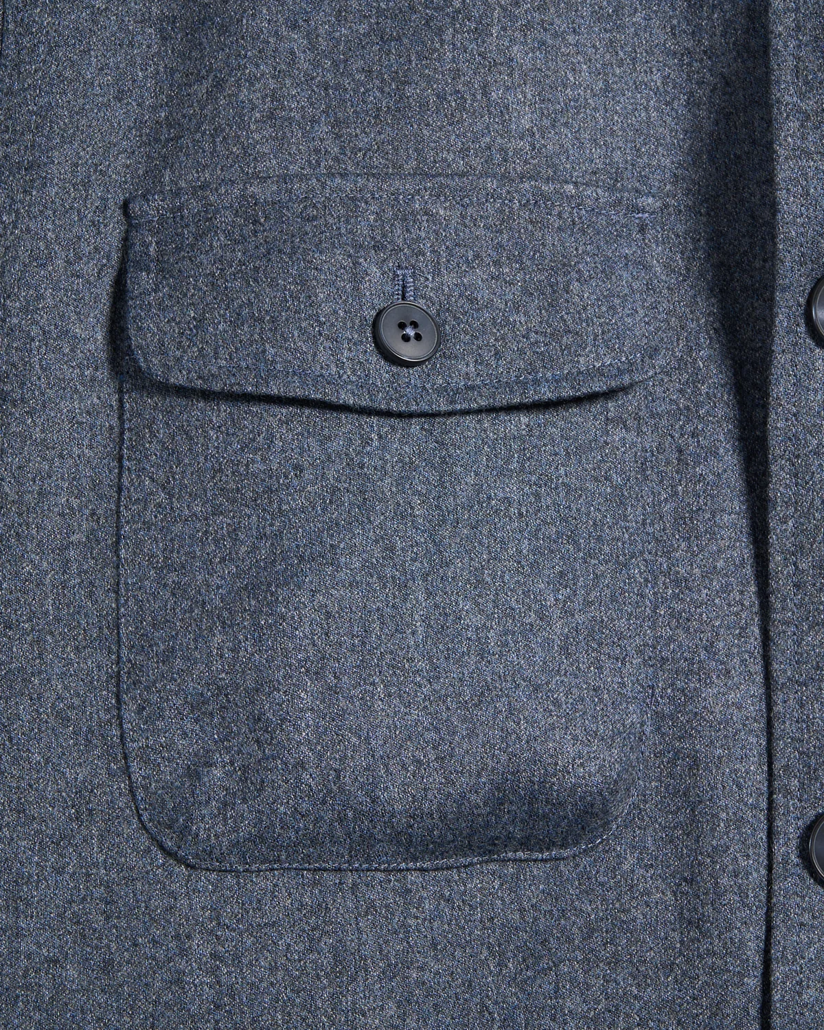 Active Wool Four Pocket Overshirt - Image 4