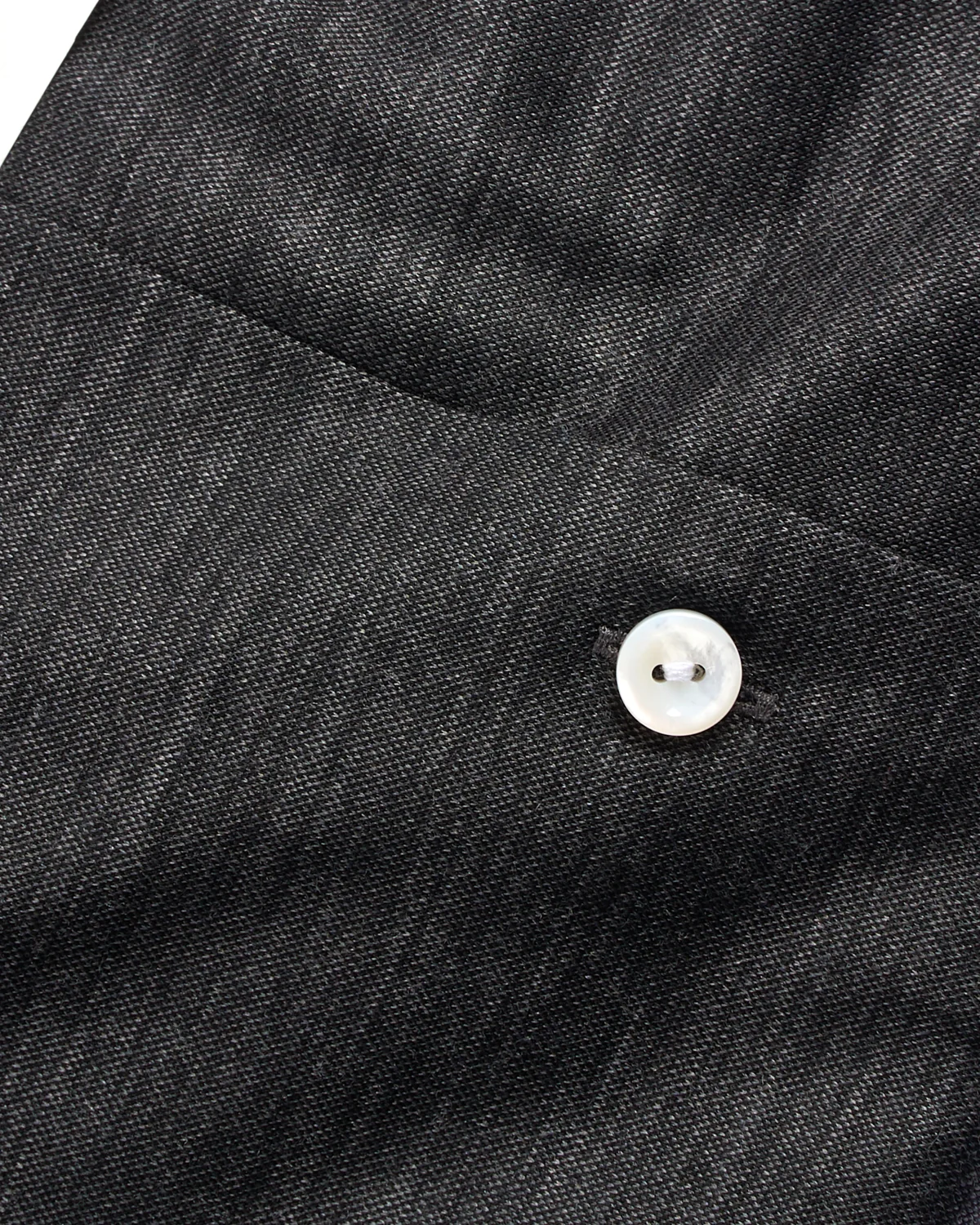 Charcoal Merino Jersey Contemporary Shirt - Image 4