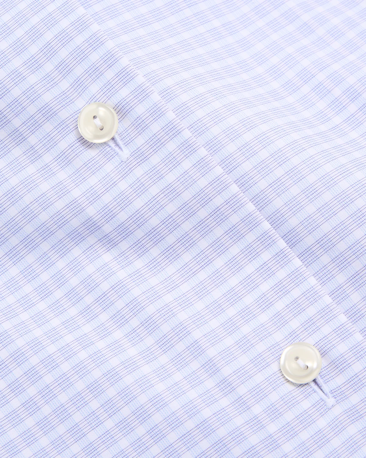 Check Fine Twill Slim Shirt - Image 4