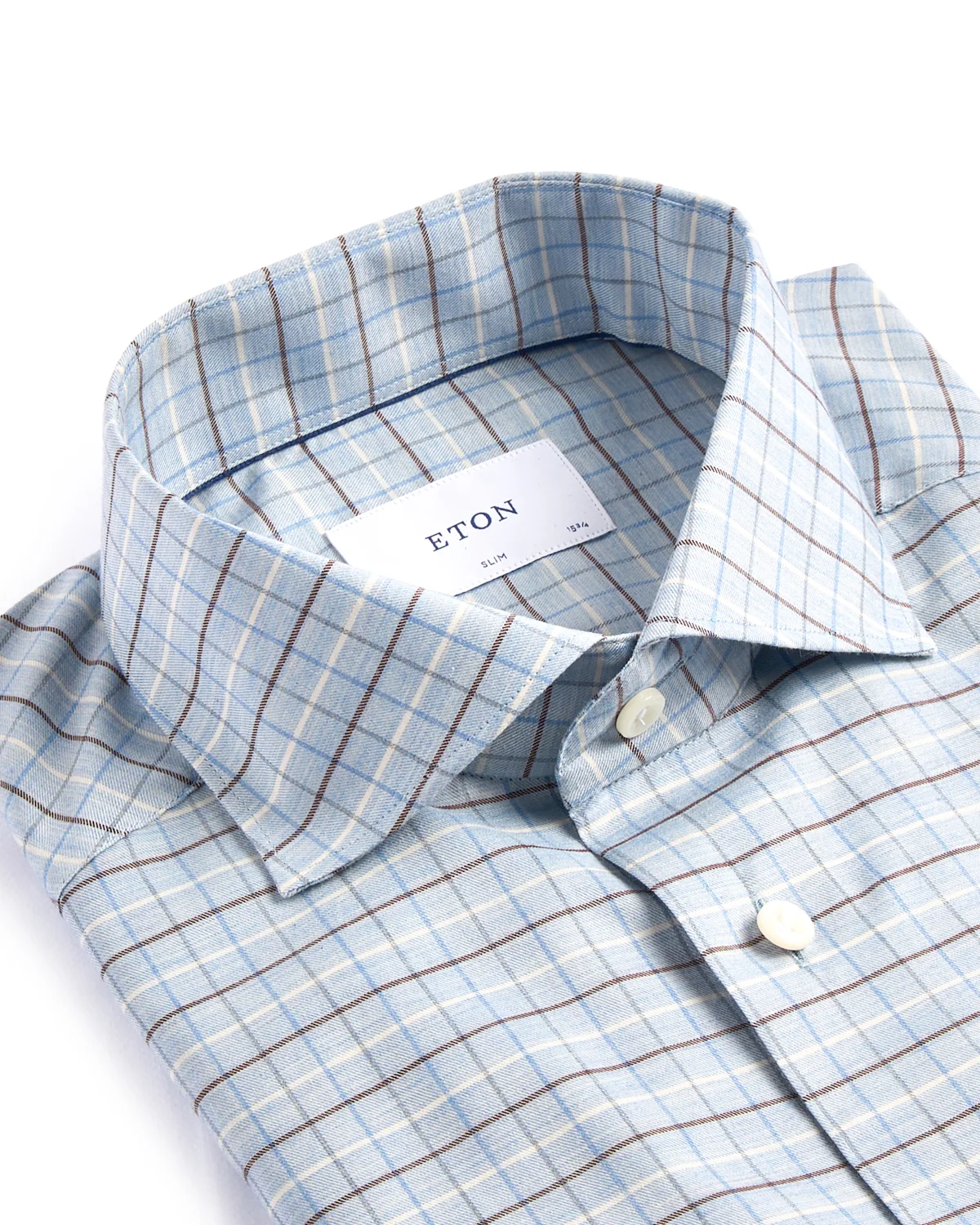 Check Signature Flannel Slim Shirt - Image 2