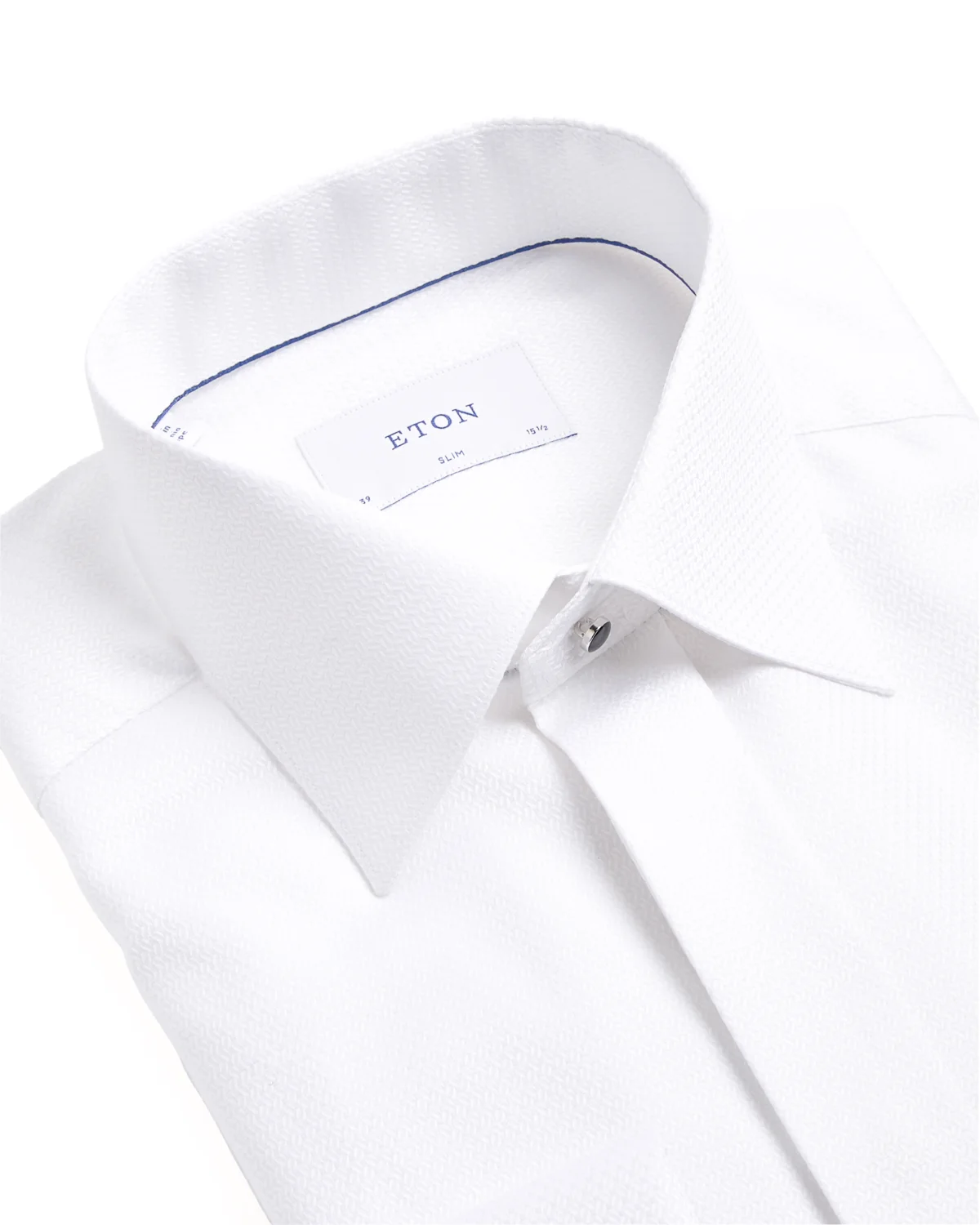 Dobby Fly Front Slim Formal Shirt - Image 2