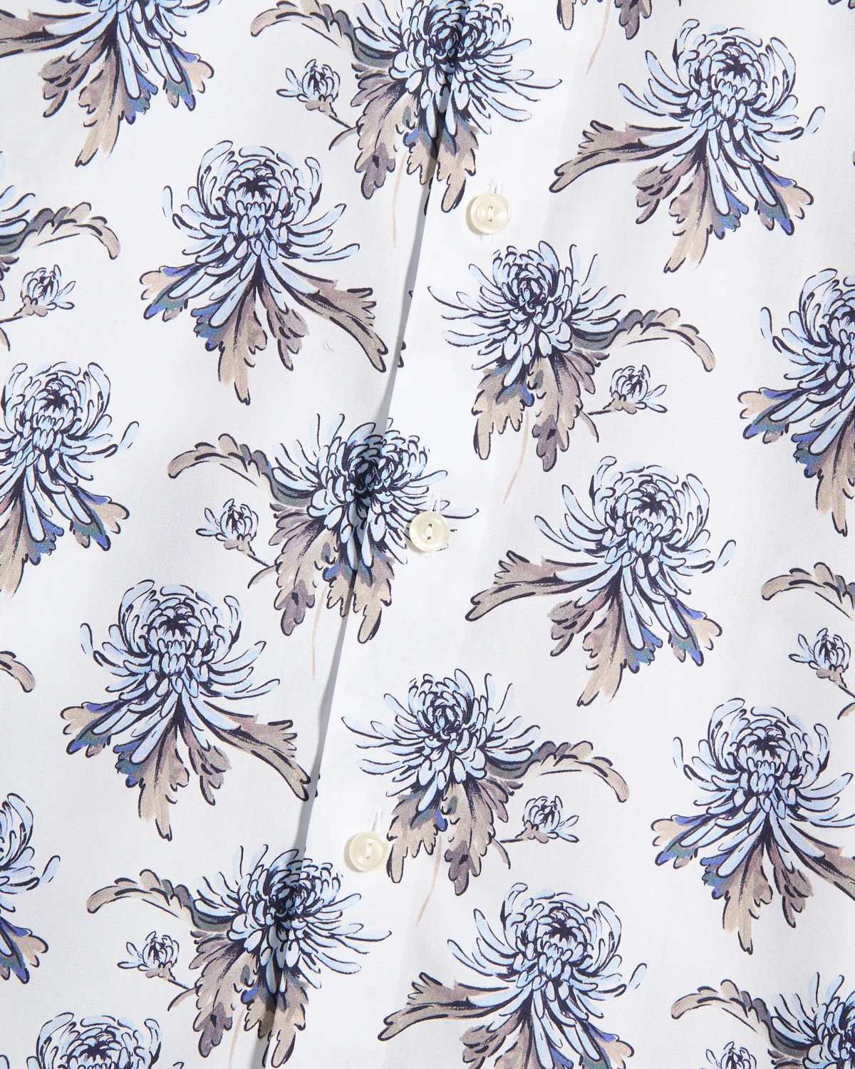 Floral Print Signature Twill Contemporary Fit Shirt - Image 3