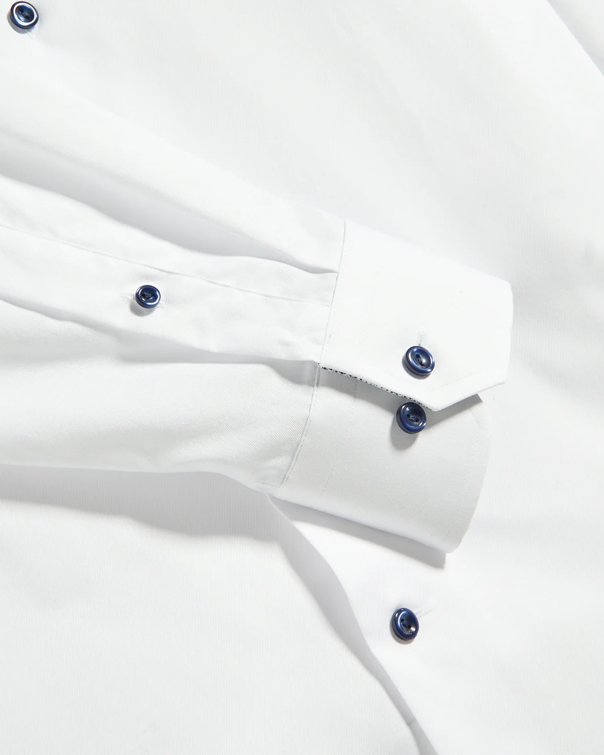 Geomatric Effect Signature Twill Slim Shirt - Image 4