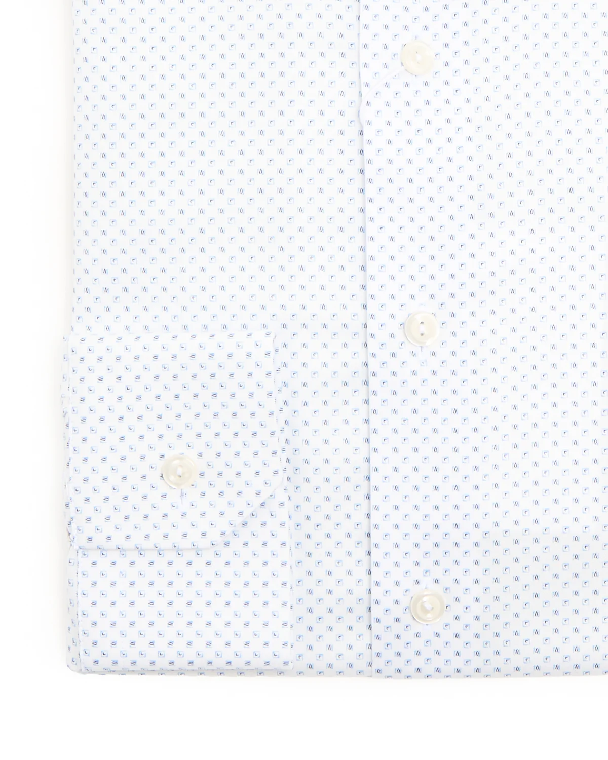 Geometric Print Contemporary Shirt - Image 3