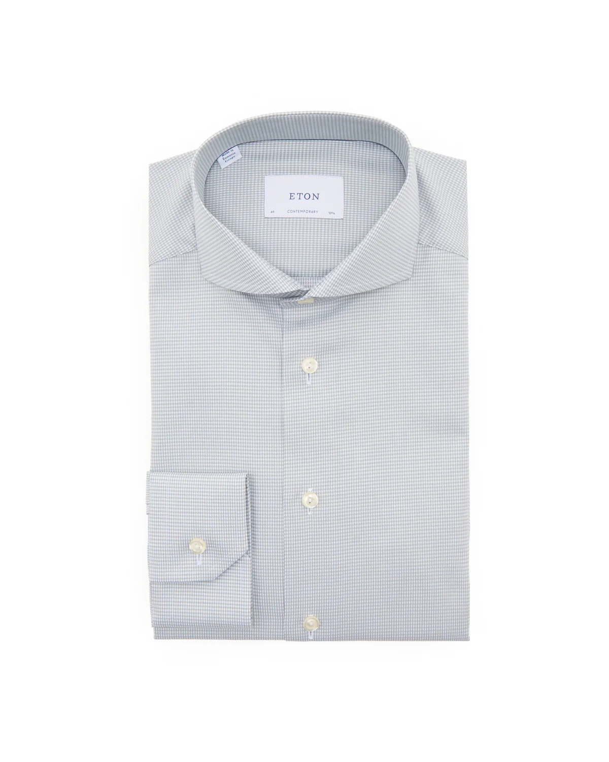 Houndstooth Signature Twill Contemporary Shirt