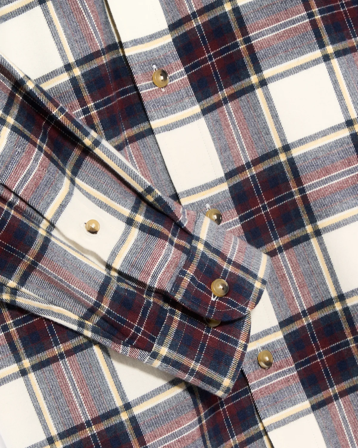 Plaid Flannel Casual Fit Shirt - Image 7