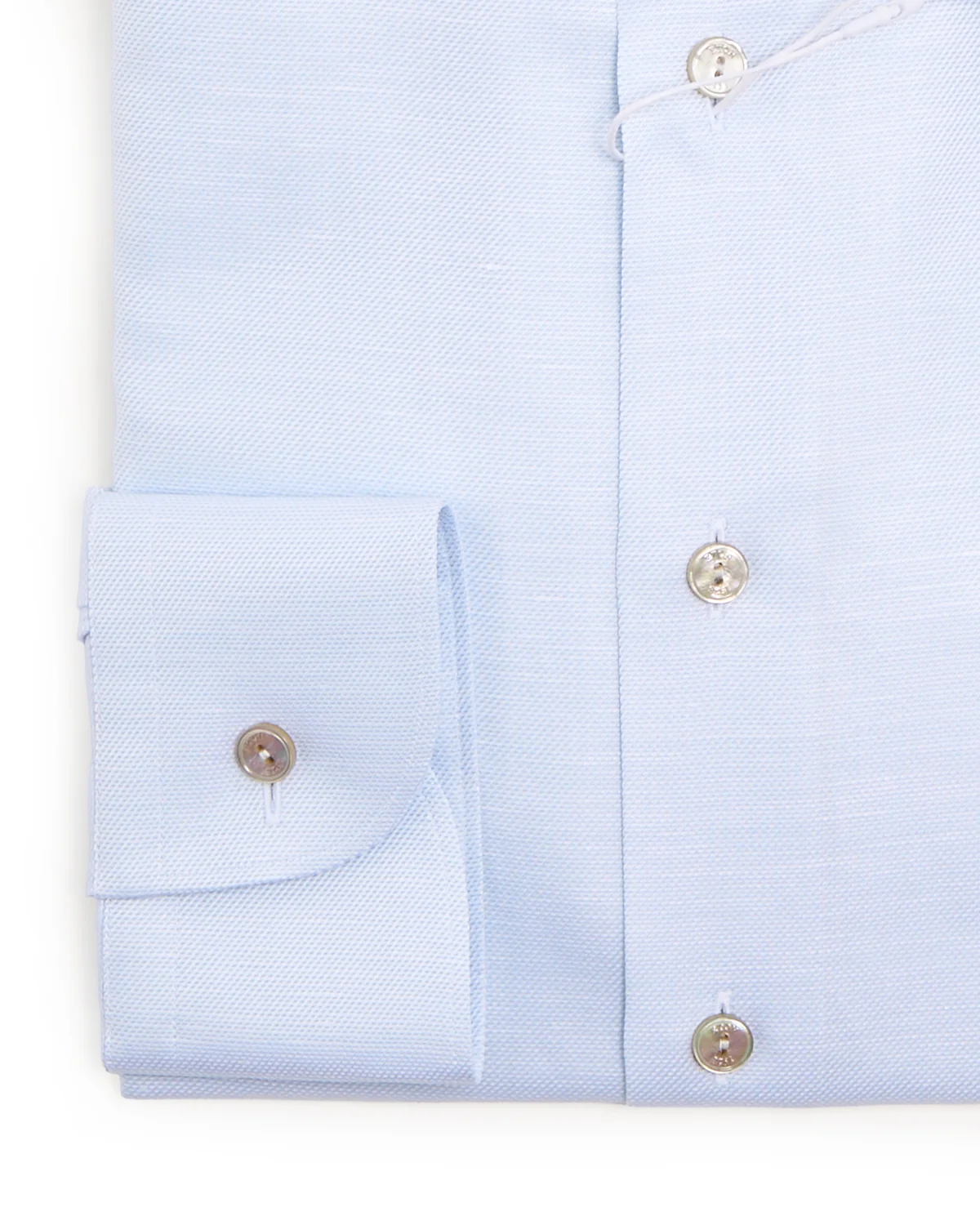 Semi Solid Cotton & Linen Contemporary Shirt - Image 3
