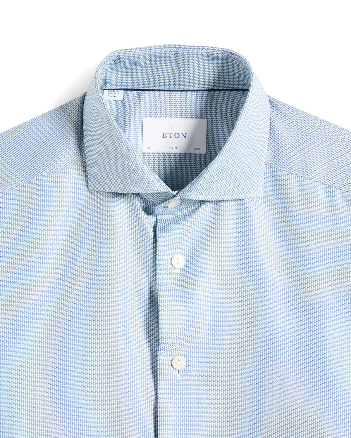 Semi Solid Dobby Slim Shirt - Image 2