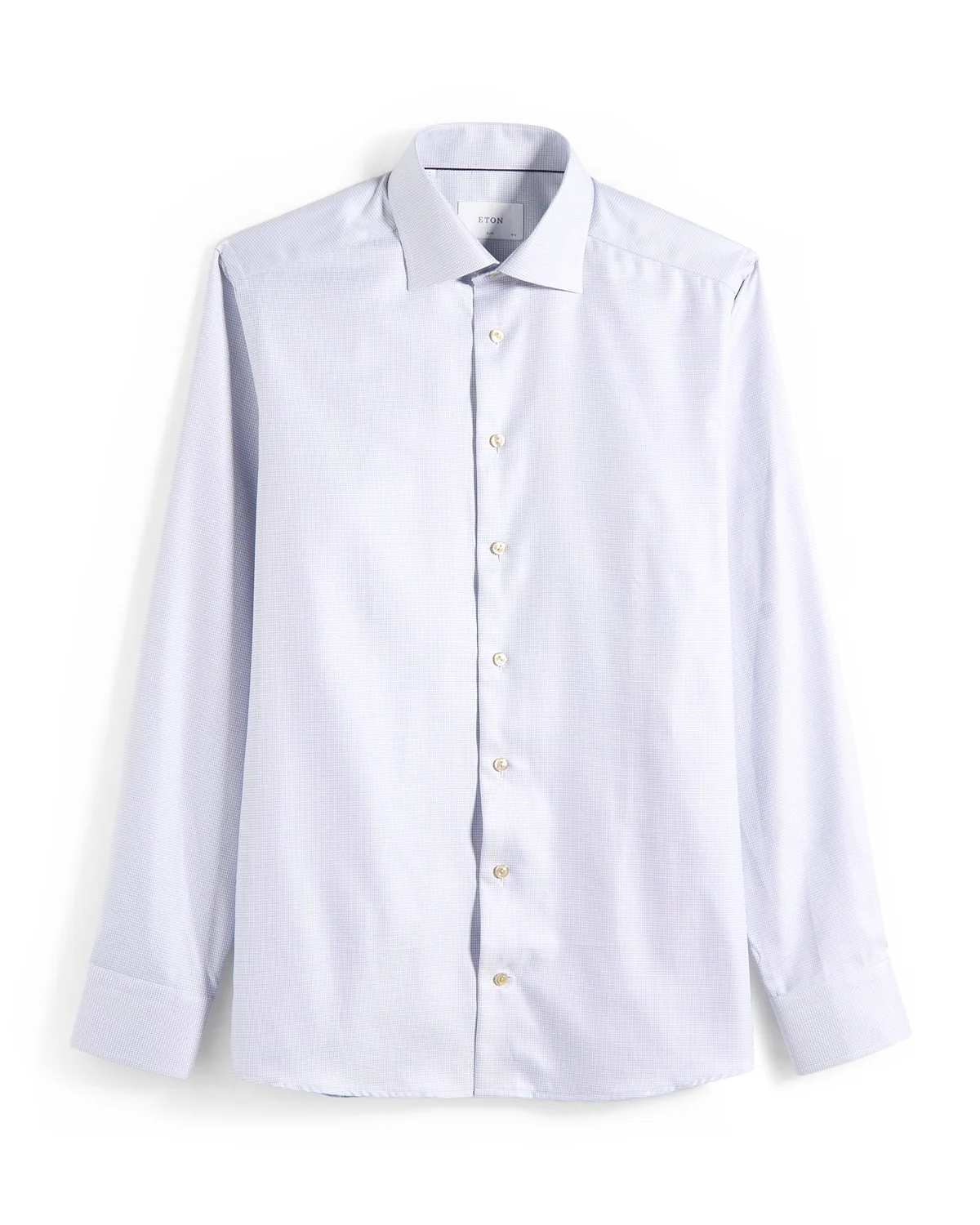 Semi Solid Signature Twill Slim Shirt