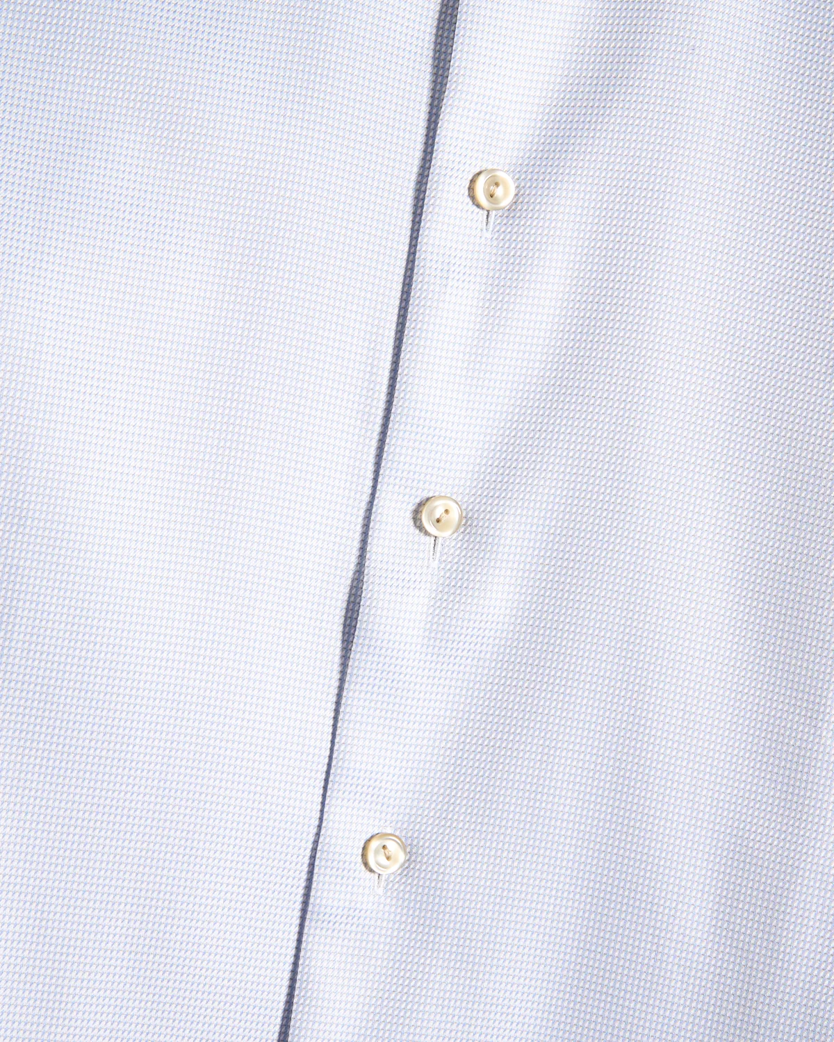 Semi Solid Signature Twill Slim Shirt - Image 4