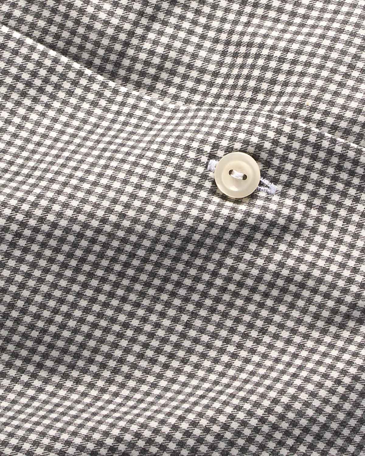 Slim Micro Check Signature Flannel Shirt - Image 4