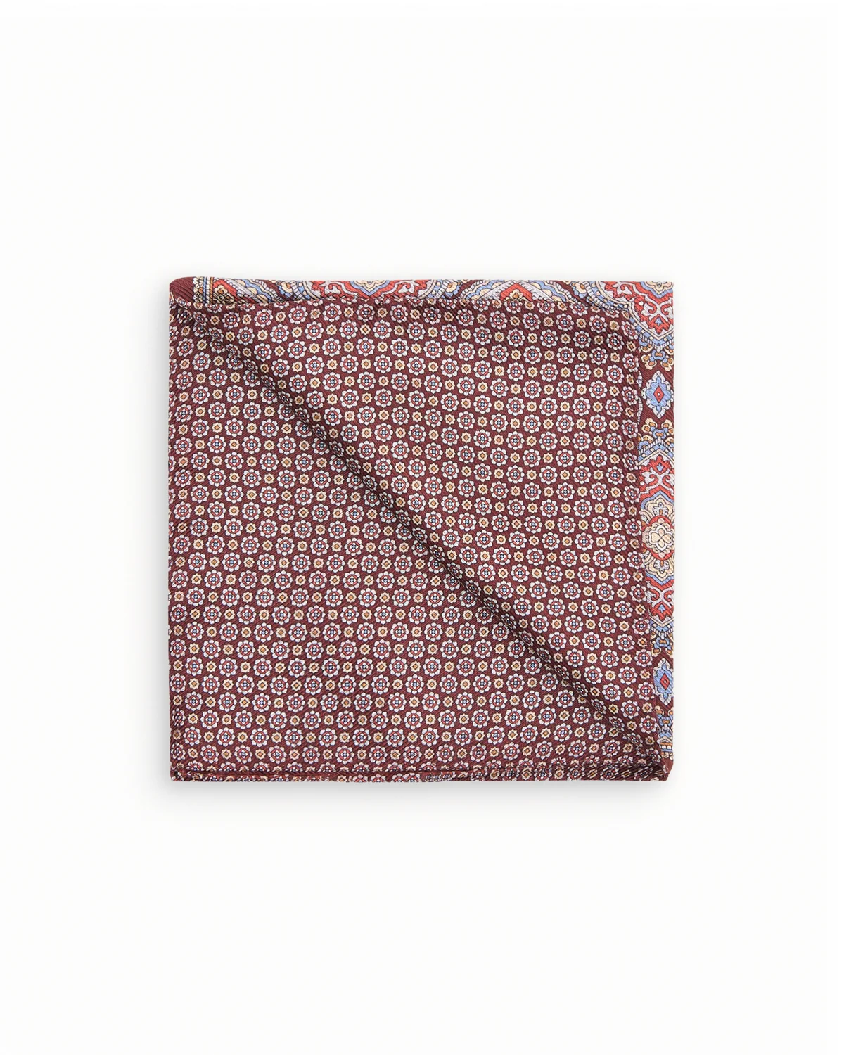 Two-Face Silk Pocket Square - Image 2