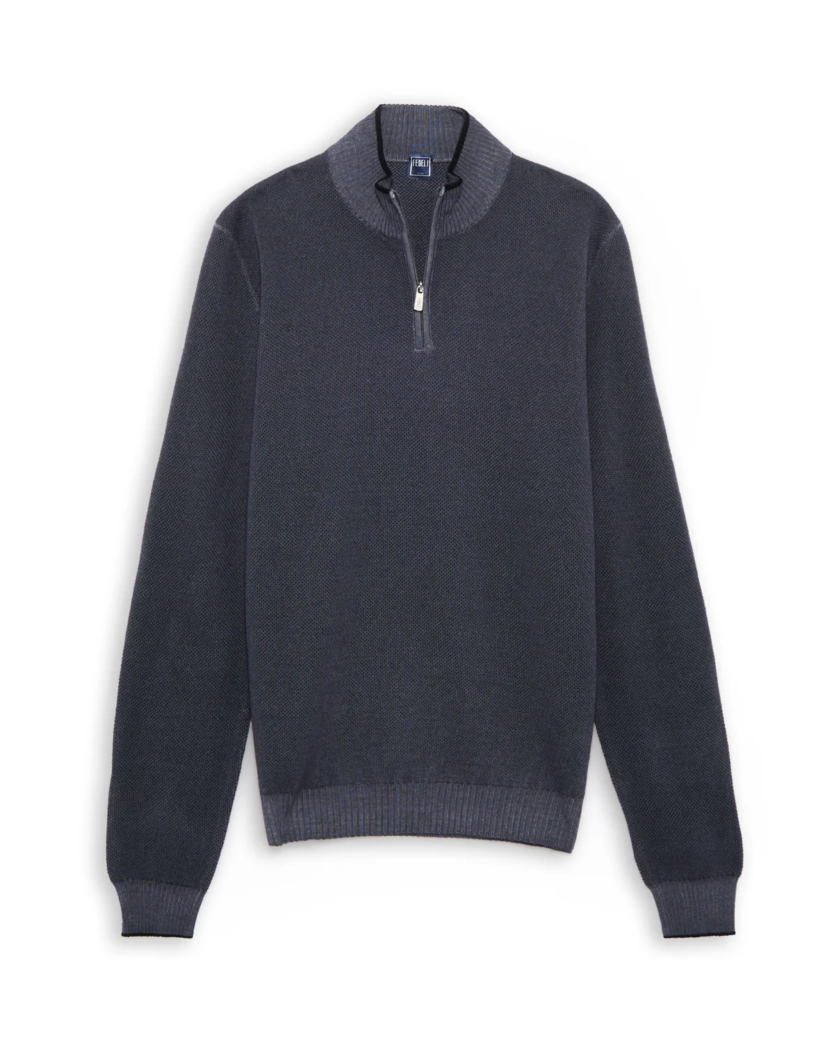 100% Merino Wool Quarter Zip Sweater