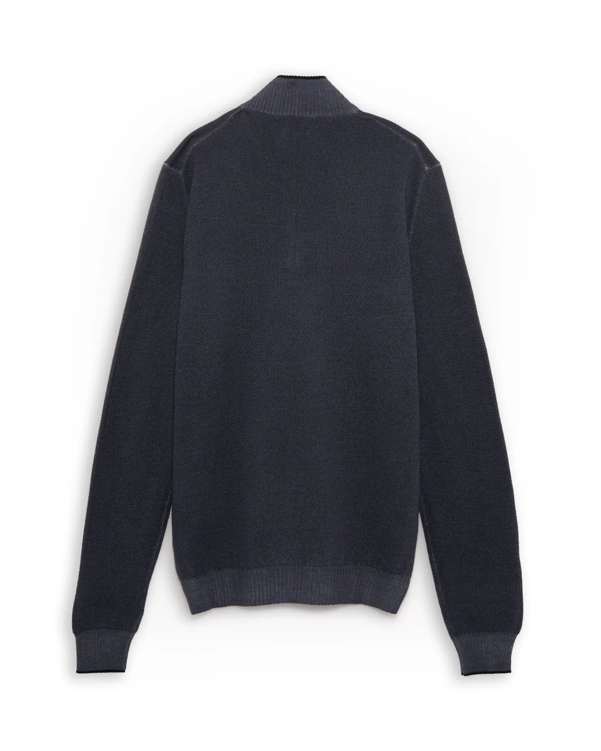 100% Merino Wool Quarter Zip Sweater - Image 3