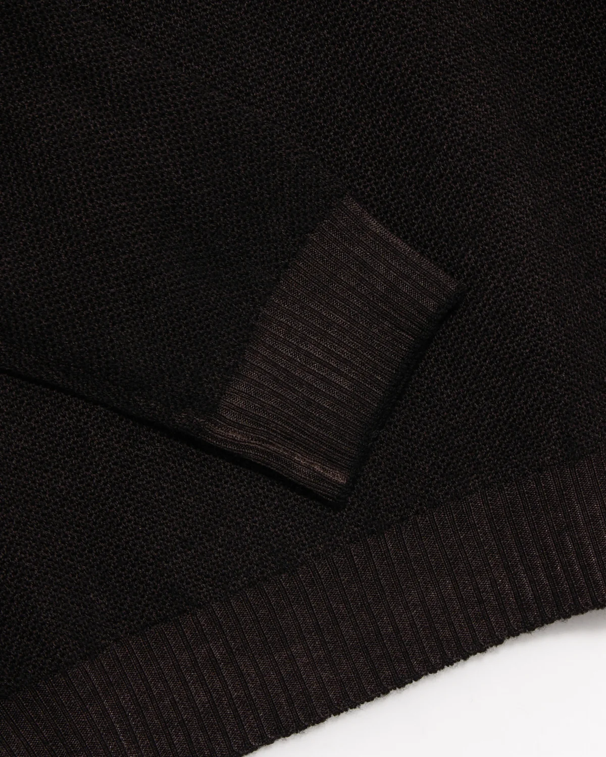 100% Merino Wool Quarter Zip Sweater - Image 2