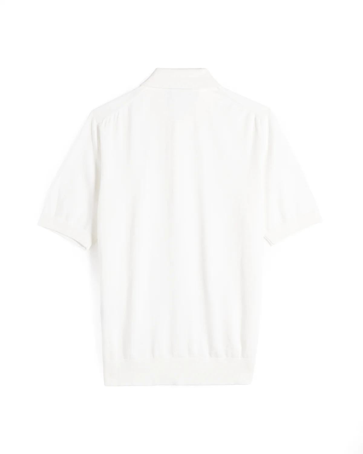 Rice Stitch Cotton Polo - Image 3