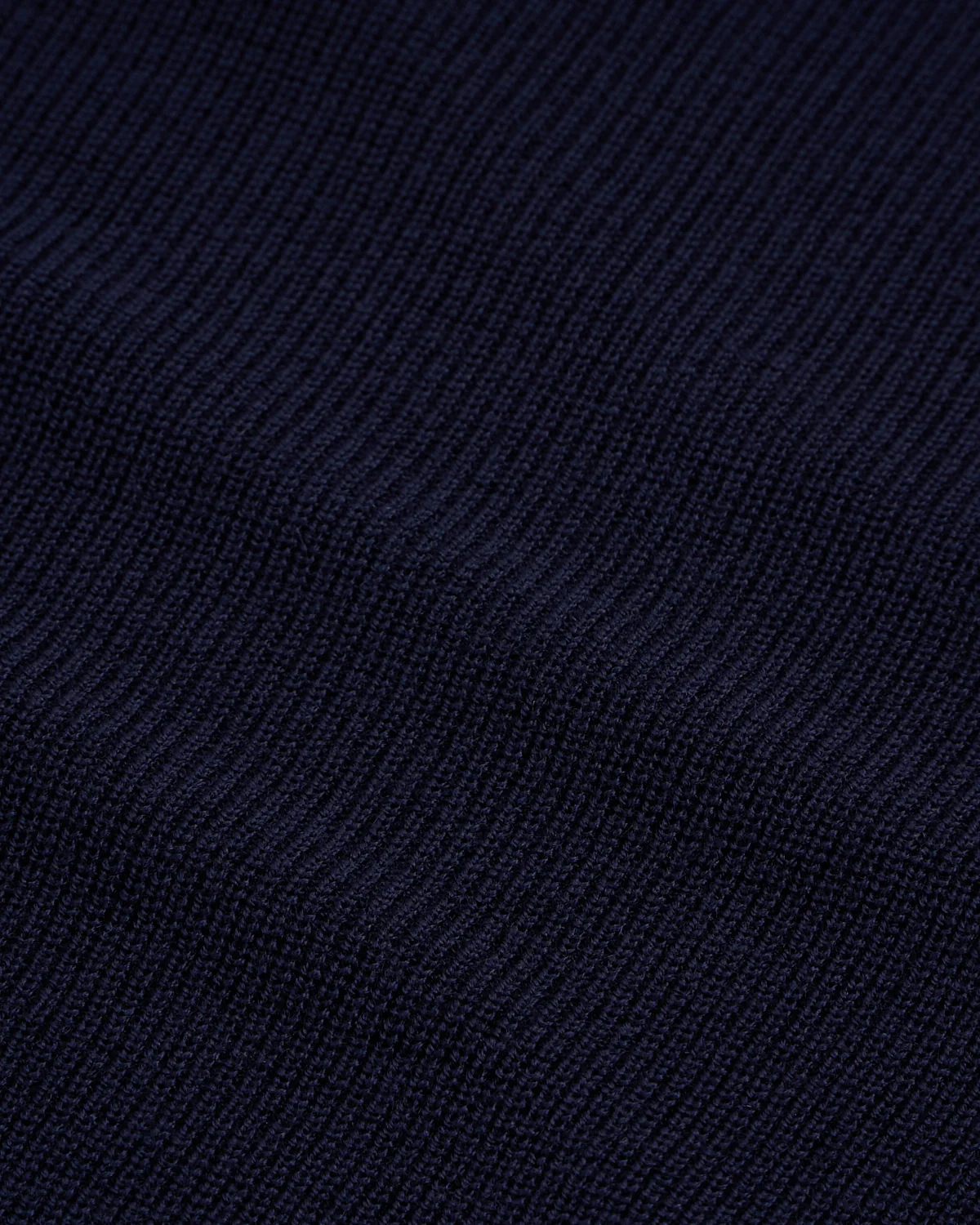 Liquid Jersey Wool Elevated Long Sleeve Polo - Image 6