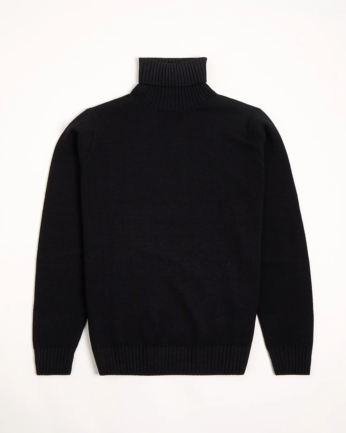 Ribbed Turtleneck Sweater