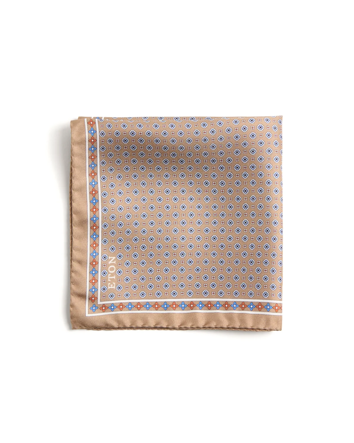Floral Silk Twill Pocket Square