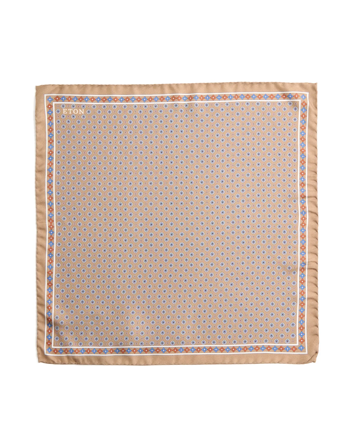 Floral Silk Twill Pocket Square - Image 3