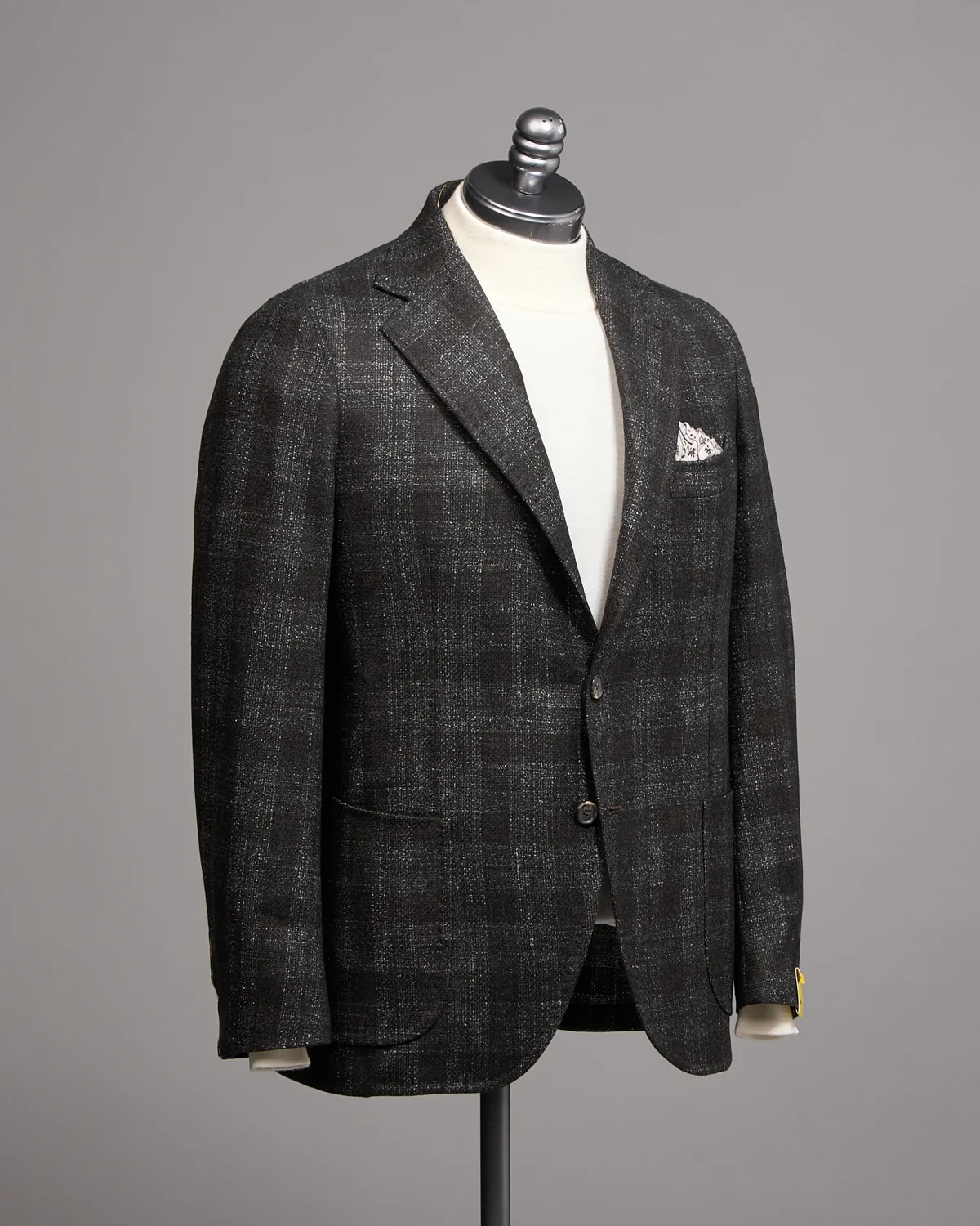 Tonal Check Soft Jacket