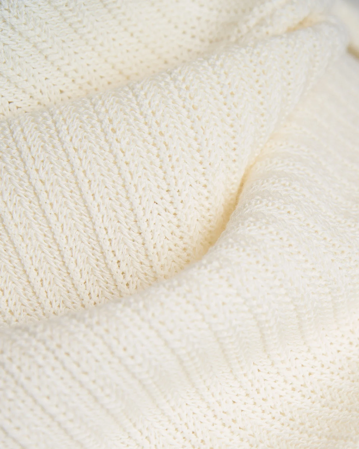 Chainlink Knit Ribbed Polo - Image 6