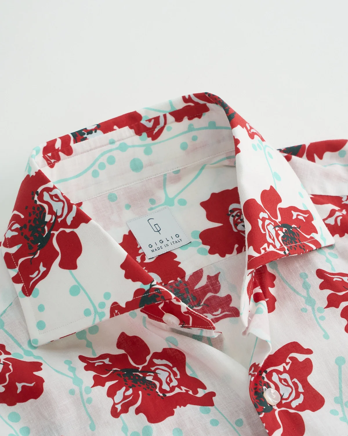 Poppy Print Shirt - Image 3