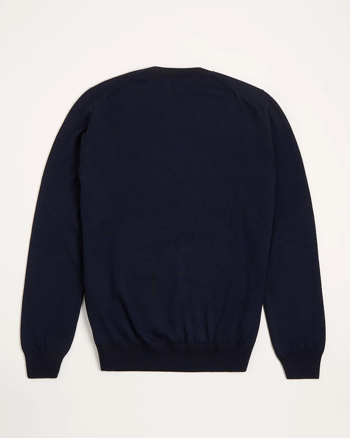 Double Faced Wool Crewneck Sweater - Image 2