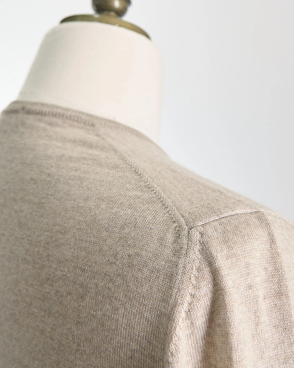 Lightweight Wool V-Neck - Image 2