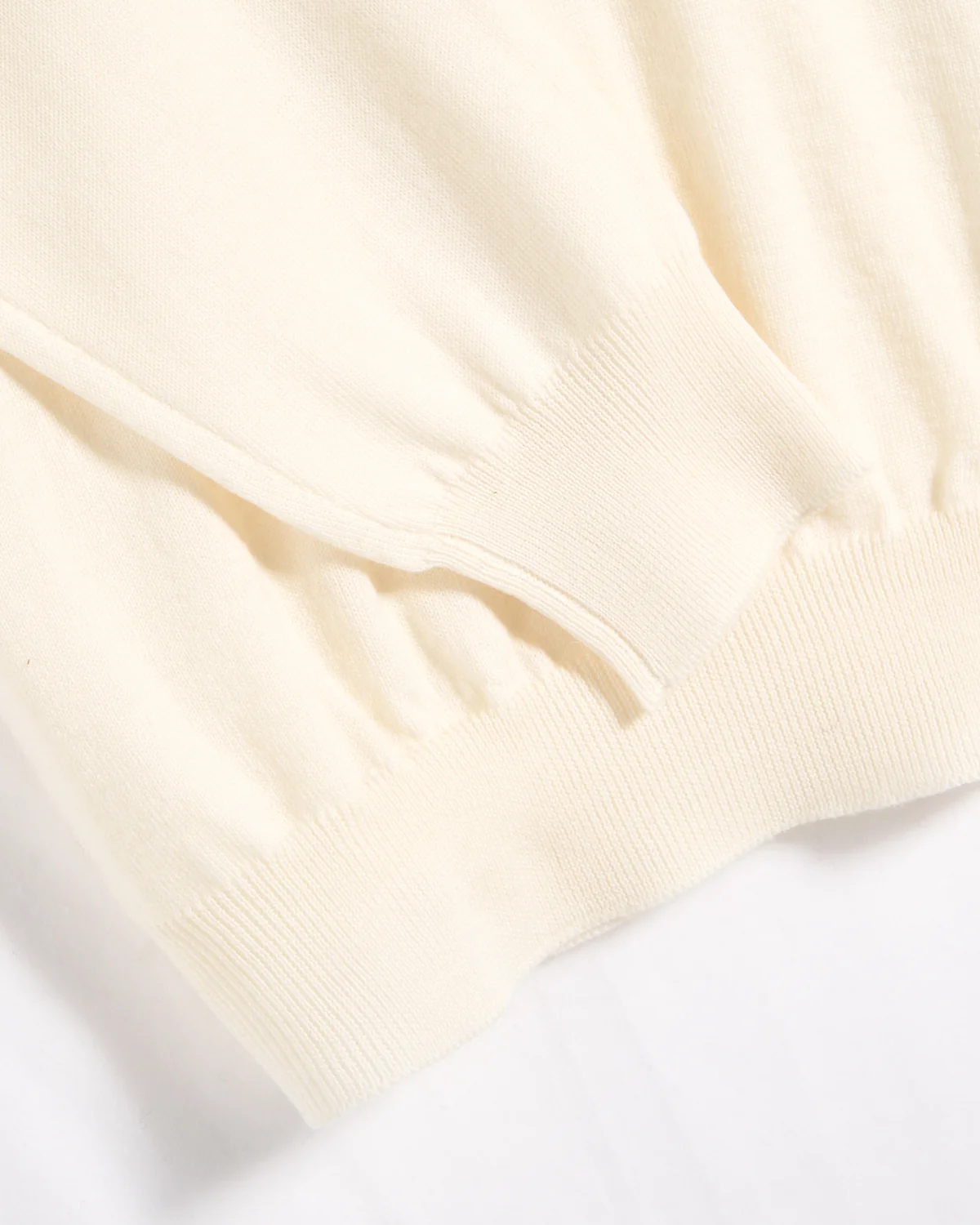 Mock Neck Wool Sweater - Image 2