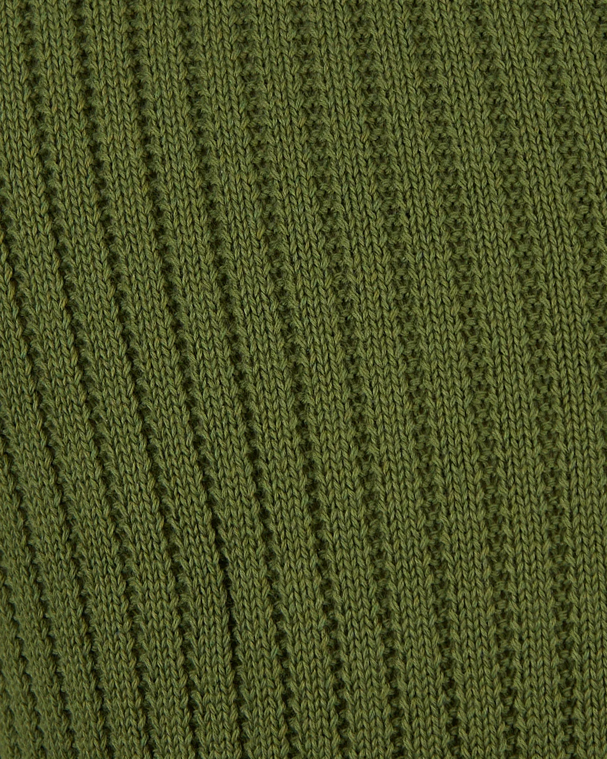 Pearl Stitch Ribbed Johnny Collar Polo - Image 5